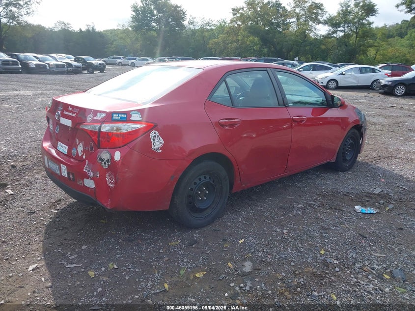 2015 TOYOTA COROLLA auction photo 4