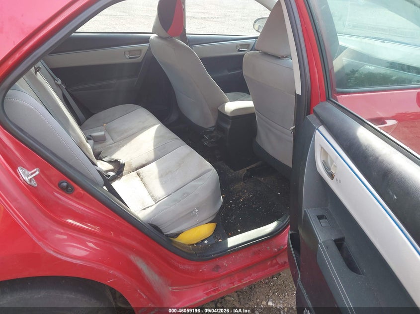 2015 TOYOTA COROLLA auction photo 8
