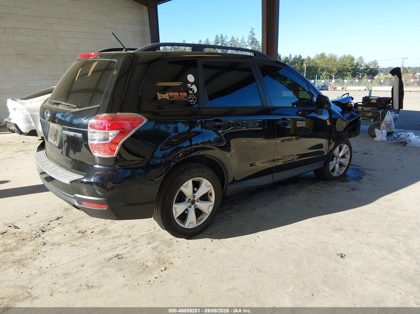 Vin: jf2sjadc2fh598474, lot: 46558723, subaru forester 2.5i premium 20154