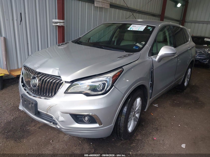 Vin: lrbfxbsa8jd007410, lot: 46558729, buick envision preferred 20182