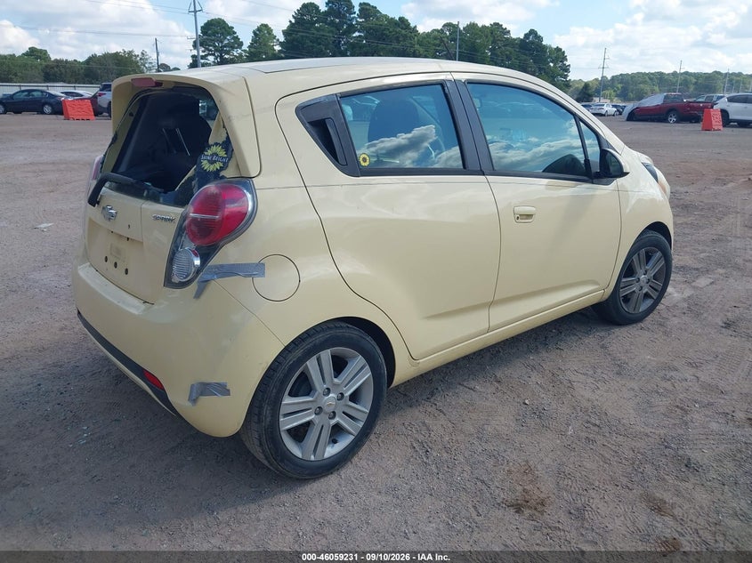 Vin: kl8cb6s9xec480326, lot: 46558753, chevrolet spark ls auto 20144