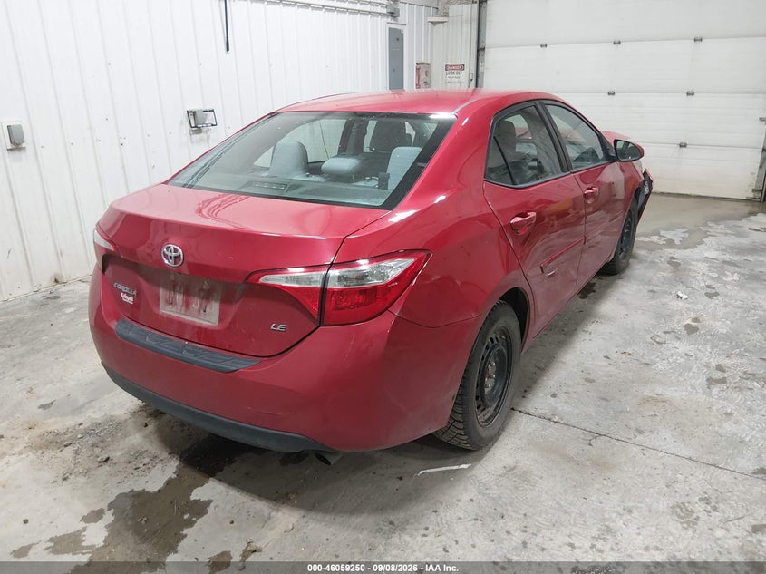 Vin: 2t1burhexgc704742, lot: 46558772, toyota corolla le 20164