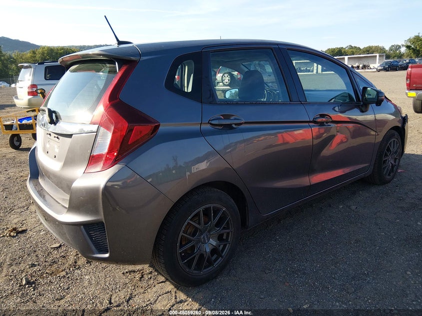 Vin: 3hggk5h89fm778840, lot: 46558782, honda fit ex/ex-l 20154