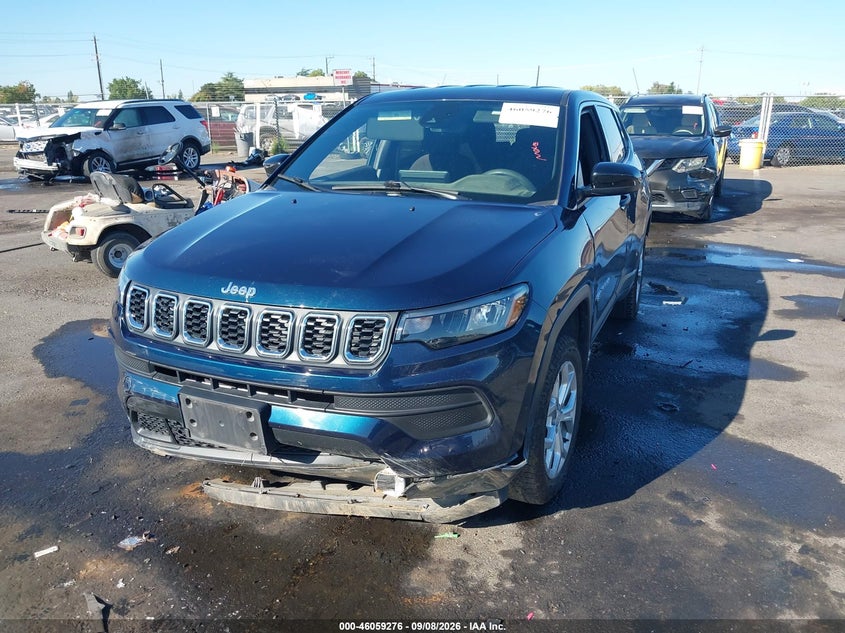 Vin: 3c4njdan7rt176662, lot: 46558798, jeep compass sport 4x4 20242