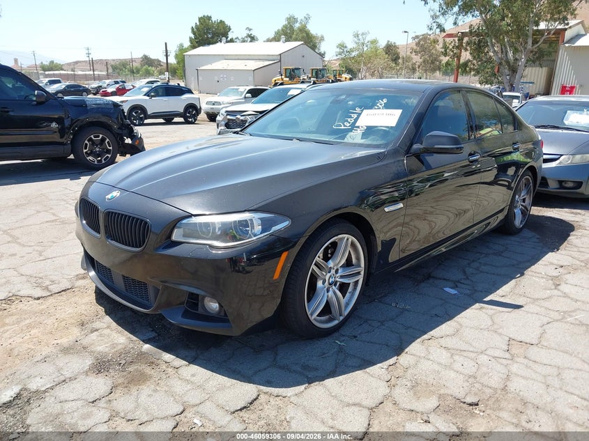 Vin: wbakn9c51ed682163, lot: 46558828, bmw 550i 20142