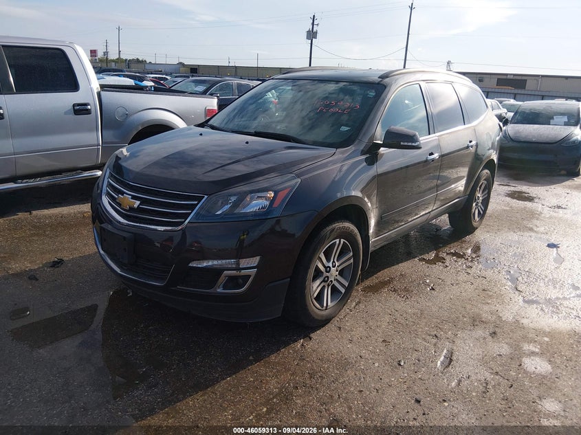 Vin: 1gnkrgkd6hj129512, lot: 46558835, chevrolet traverse 1lt 20172