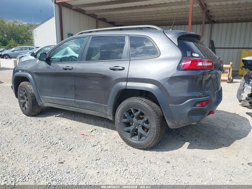 Vin: 1c4pjmbs5hw655376, lot: 46558859, jeep cherokee trailhawk 20173