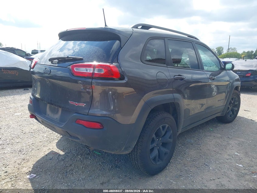 Vin: 1c4pjmbs5hw655376, lot: 46558859, jeep cherokee trailhawk 20174