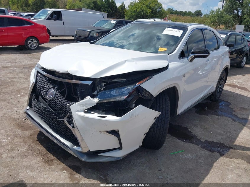Vin: 2t2bgmca1hc008976, lot: 46558860, lexus rx 450h f sport 20172