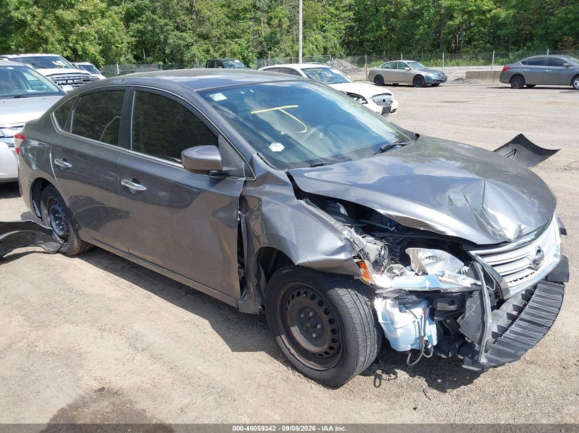 2015 NISSAN SENTRA auction photo 1