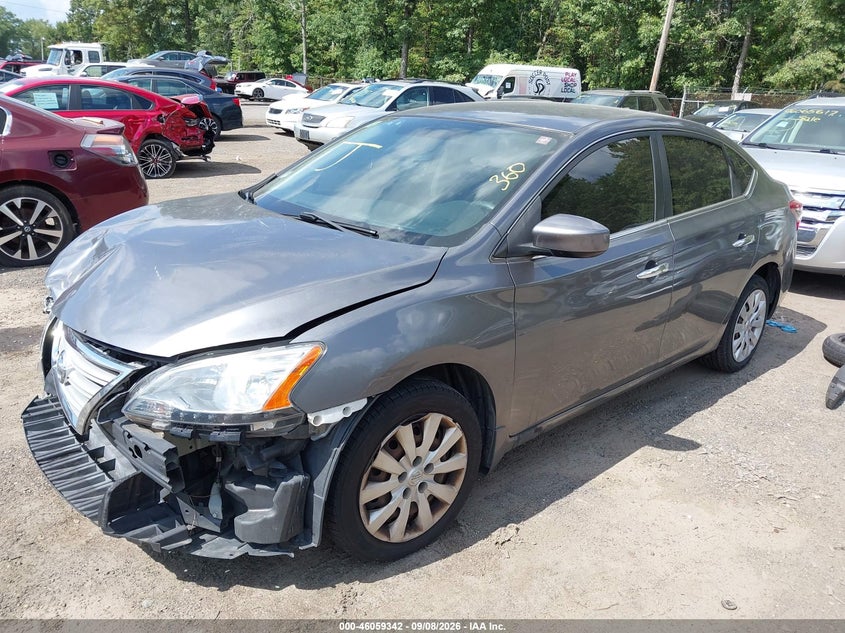 2015 NISSAN SENTRA auction photo 2