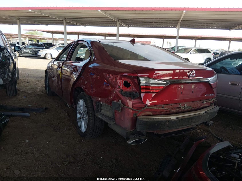Vin: 58abk1gg0gu006576, lot: 46558868, lexus es 350 20163