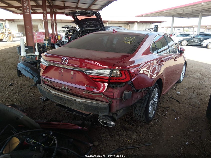 Vin: 58abk1gg0gu006576, lot: 46558868, lexus es 350 20164