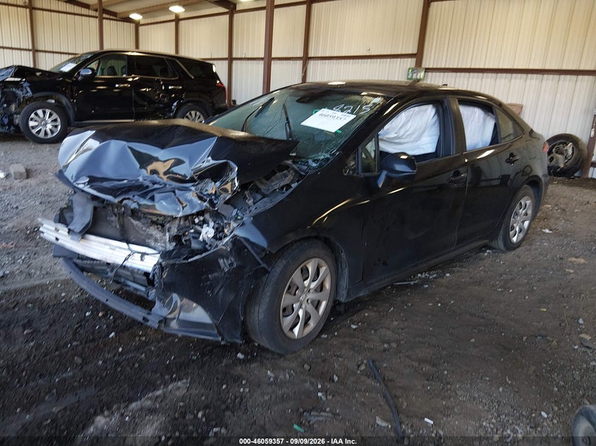 Vin: jtdeprae1lj018215, lot: 46558879, toyota corolla le 20202