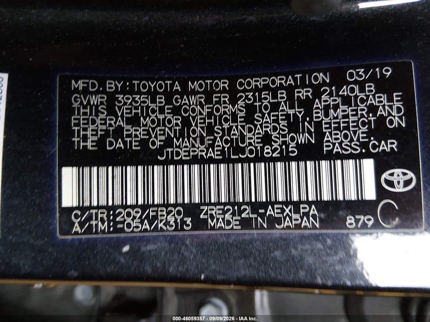 TOYOTA COROLLA - zdjęcie 9