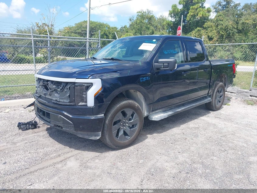 Vin: 1ft6w3lu0swg21344, lot: 46558884, ford f-150 lightning flash 20252