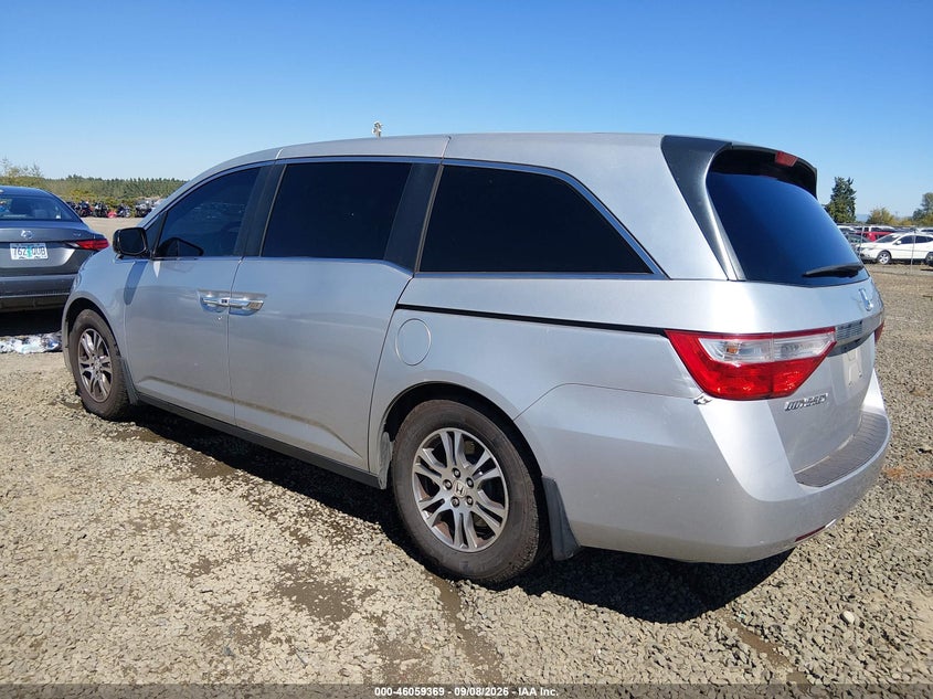 Vin: 5fnrl5h63bb059505, lot: 46558891, honda odyssey ex-l 20113