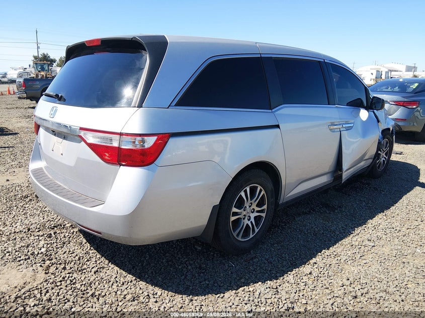 Vin: 5fnrl5h63bb059505, lot: 46558891, honda odyssey ex-l 20114