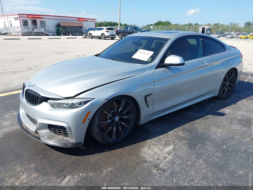 Vin: wba4w7c54jab93779, lot: 46558916, bmw 440i 20182