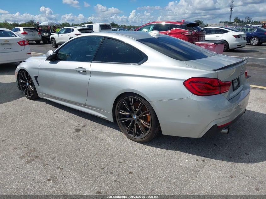 Vin: wba4w7c54jab93779, lot: 46558916, bmw 440i 20183