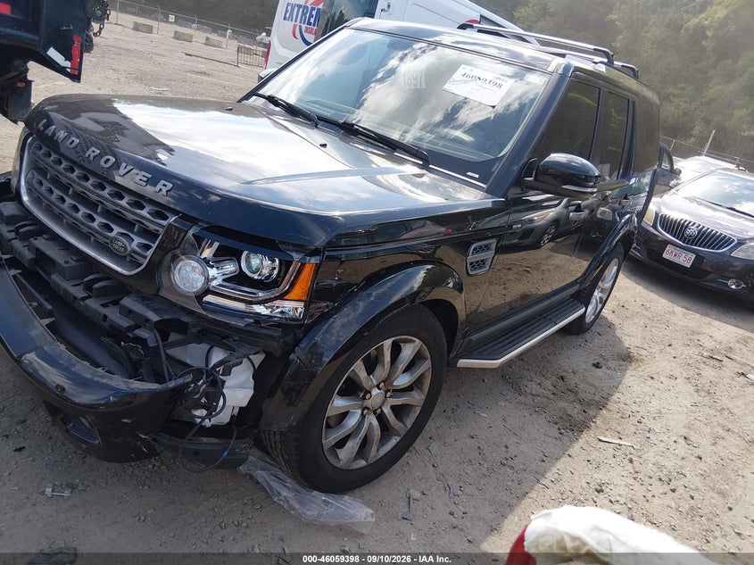 2016 LAND ROVER LR4 auction photo 2