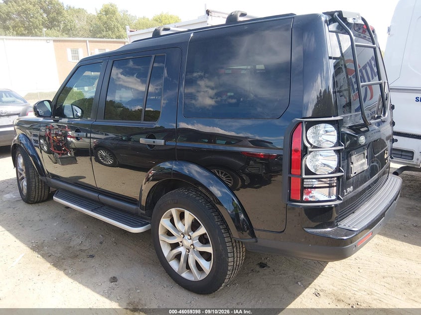 2016 LAND ROVER LR4 auction photo 3