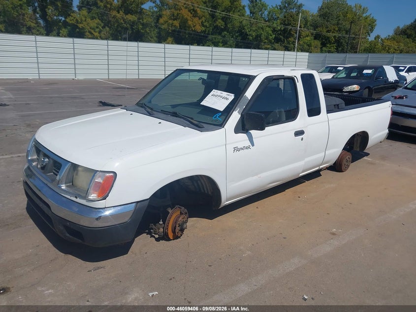 2000 Nissan Frontier Xe, Undercarriage, IAAI, VIN 1N6DD26SXYC401475 — photo 2