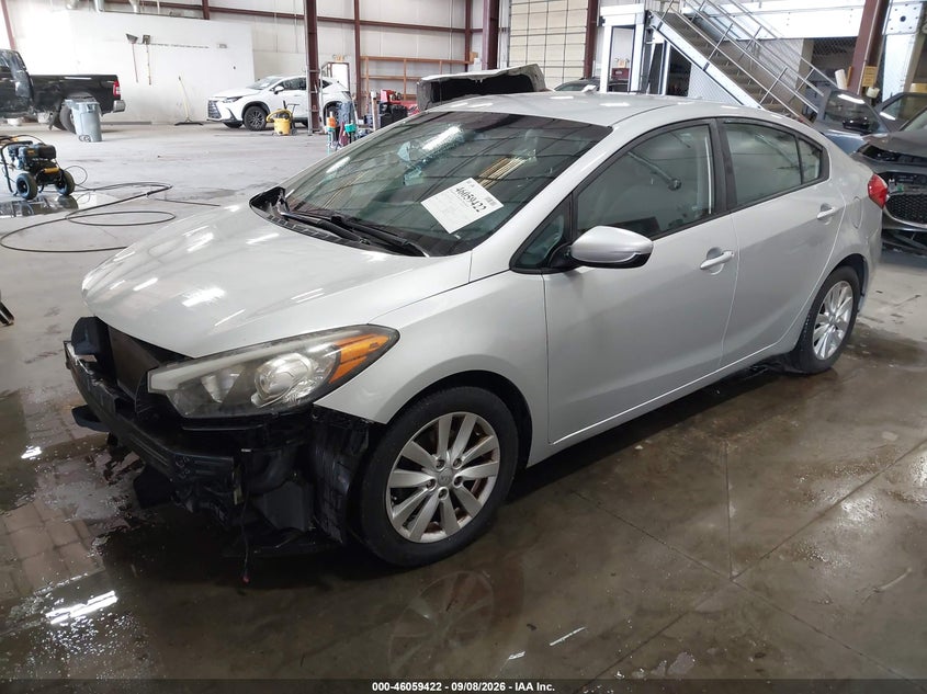 Vin: knafx4a69g5446612, lot: 46558944, kia forte lx 20162
