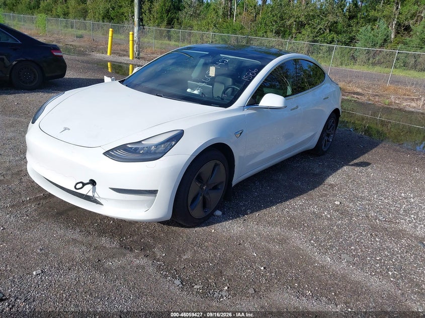 Vin: 5yj3e1ea0lf789634, lot: 46558949, tesla model 3 20202