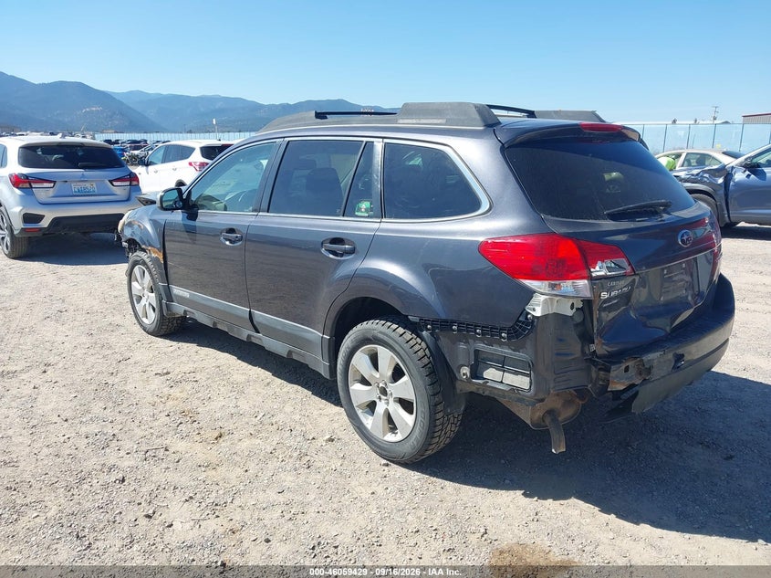 Vin: 4s4brcgc7c3251516, lot: 46558951, subaru outback 2.5i premium 20123
