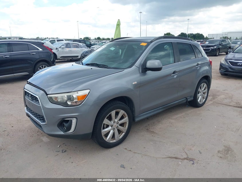 Vin: 4a4ap4au2fe013202, lot: 46558954, mitsubishi outlander sport se 20152