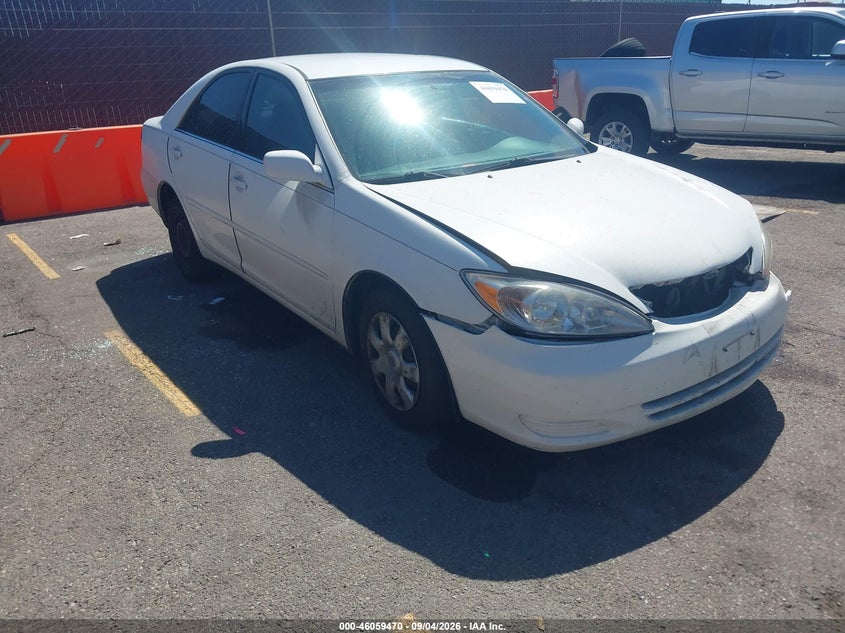 2002 Toyota Camry Le, Левый перёд, IAAI, VIN 4T1BE32K02U098710