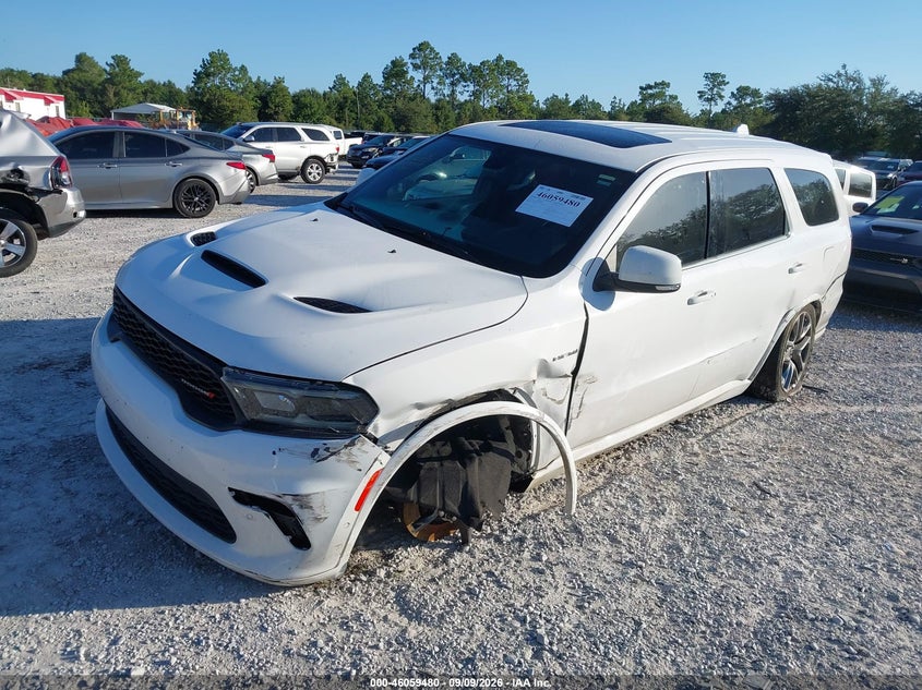 Vin: 1c4sdjct7nc220718, lot: 46559002, dodge durango r/t awd 20222