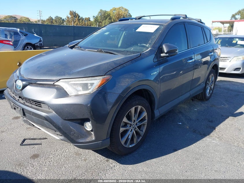 Vin: jtmdjrev5hd134482, lot: 46559014, toyota rav4 hybrid limited 20172