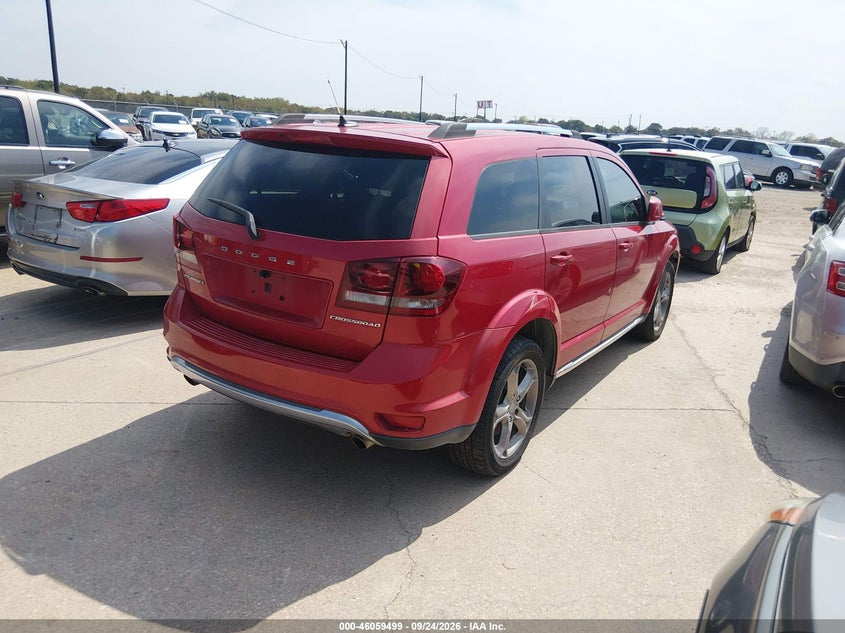 Vin: 3c4pdcgg4gt185982, lot: 46559021, dodge journey crossroad 20164