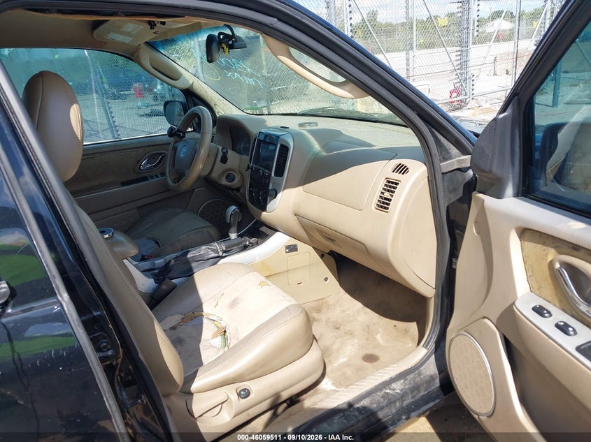 MERCURY MARINER 2005 VIN 4M2YU57145DJ23068