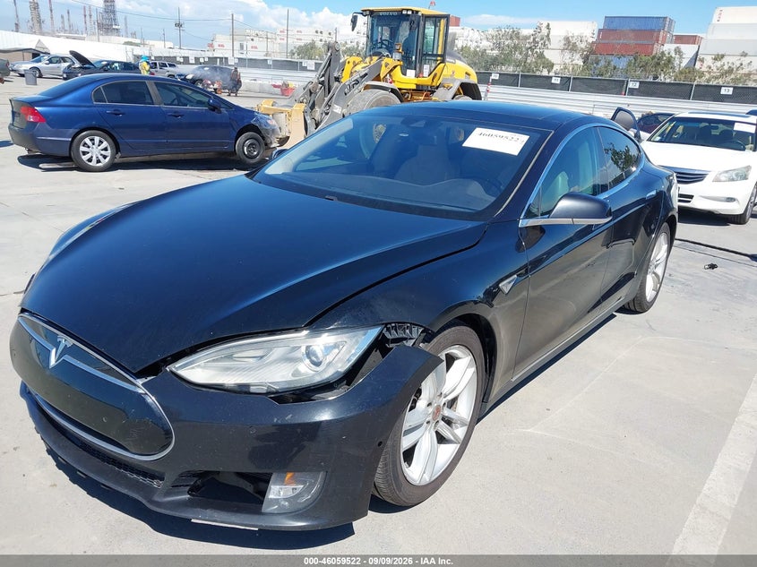 2016 TESLA MODEL S auction photo 2