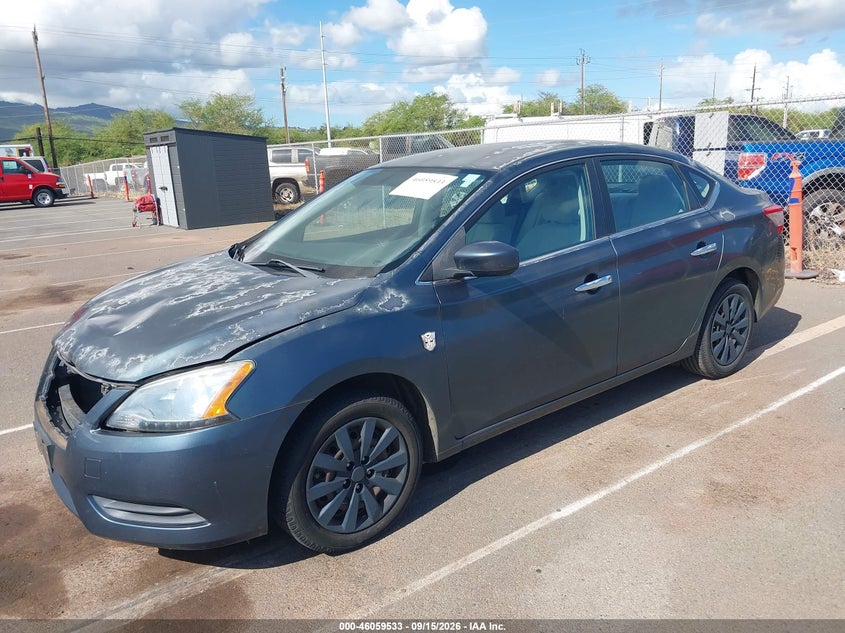 Vin: 3n1ab7ap4fy292806, lot: 46559060, nissan sentra fe+ s/s/sl/sr/sv 20152