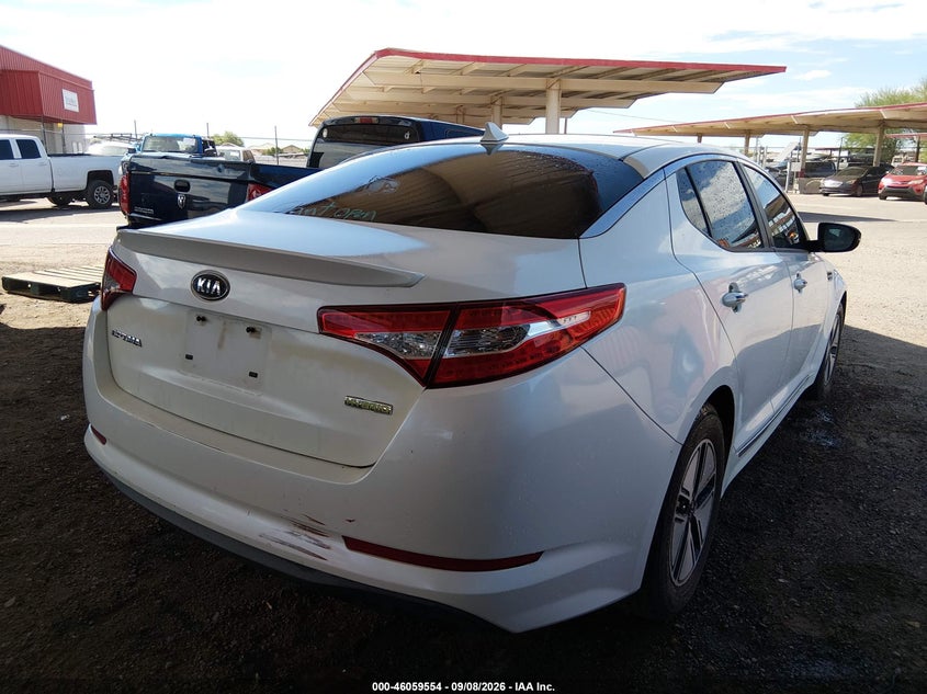 KIA OPTIMA HYBRID 2012 VIN KNAGM4AD6C5017465