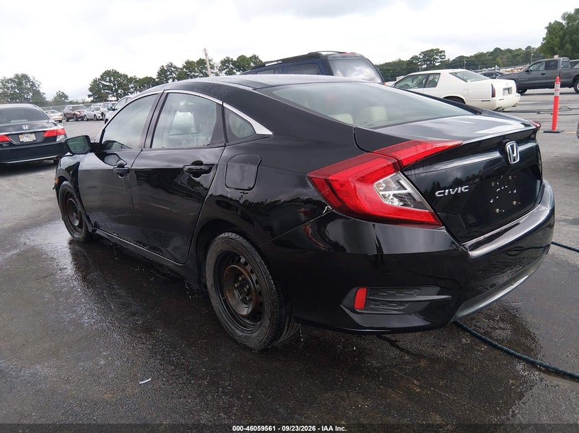 Vin: 19xfc2f53ge026738, lot: 46559088, honda civic lx 20163