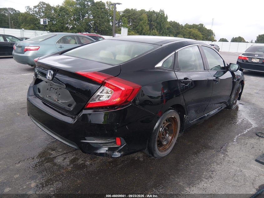 Vin: 19xfc2f53ge026738, lot: 46559088, honda civic lx 20164