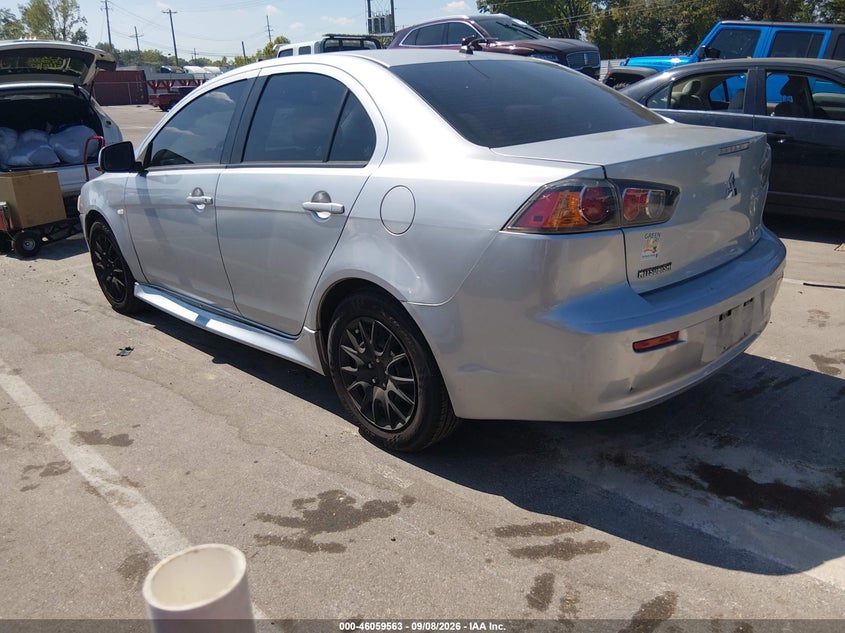 Vin: ja32u2fuxdu019493, lot: 46559090, mitsubishi lancer es 20133