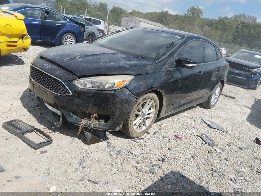 Vin: 1fadp3f20fl379103, lot: 46559098, ford focus se 20152