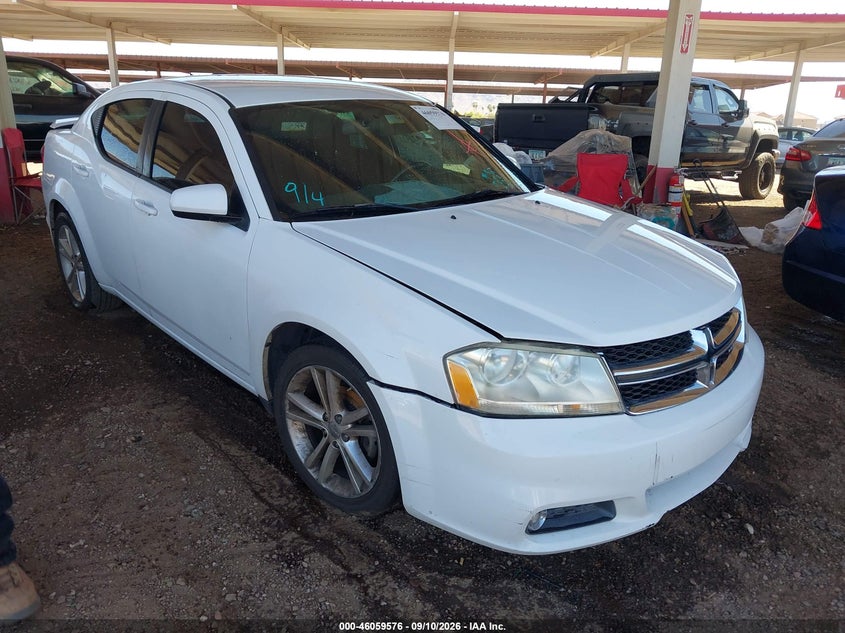 Vin: 1c3cdzeg4cn117071, lot: 46559103, dodge avenger sxt plus 2012 img_1