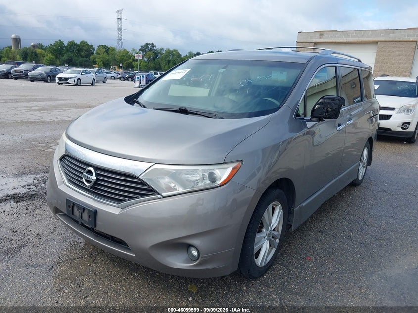 NISSAN QUEST 2012 VIN JN8AE2KP8C9050225