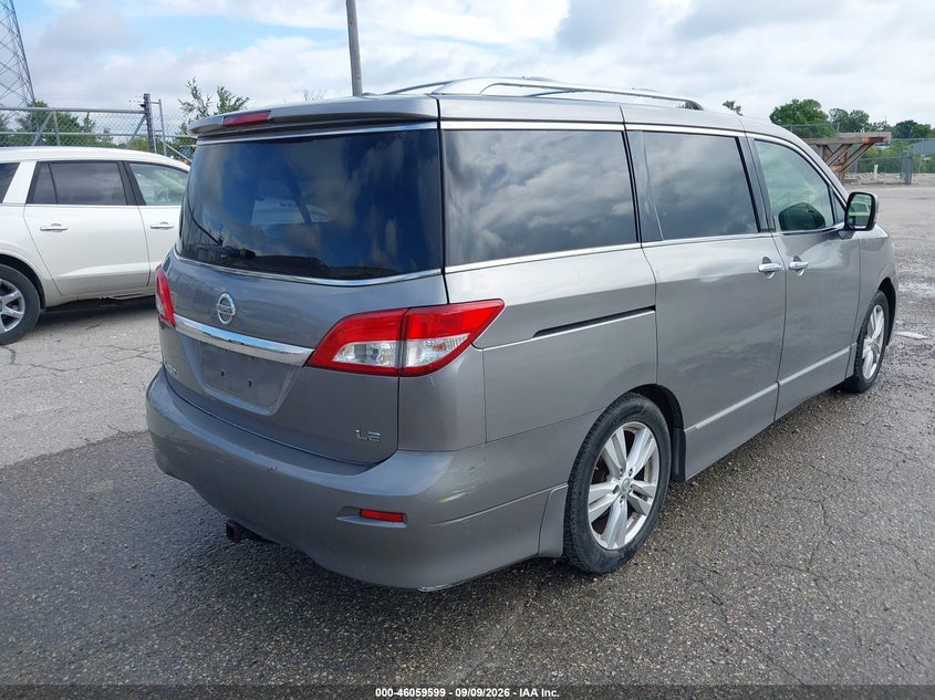 NISSAN QUEST 2012 VIN JN8AE2KP8C9050225