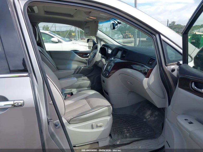 NISSAN QUEST 2012 VIN JN8AE2KP8C9050225