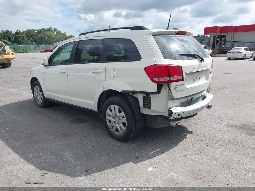 Vin: 3c4pddbg4kt845265, lot: 46559171, dodge journey se awd 20193