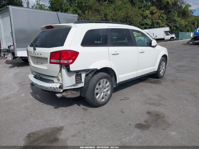 Vin: 3c4pddbg4kt845265, lot: 46559171, dodge journey se awd 20194