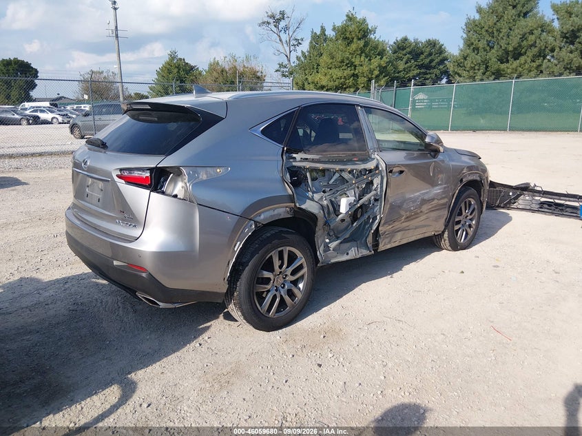 Vin: jtjbarbz4g2092473, lot: 46559207, lexus nx 200t 20164
